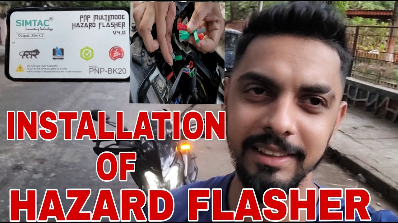 Installation Of Hazard Flasher | Dominar 400 | KTM Duke | KTM RC