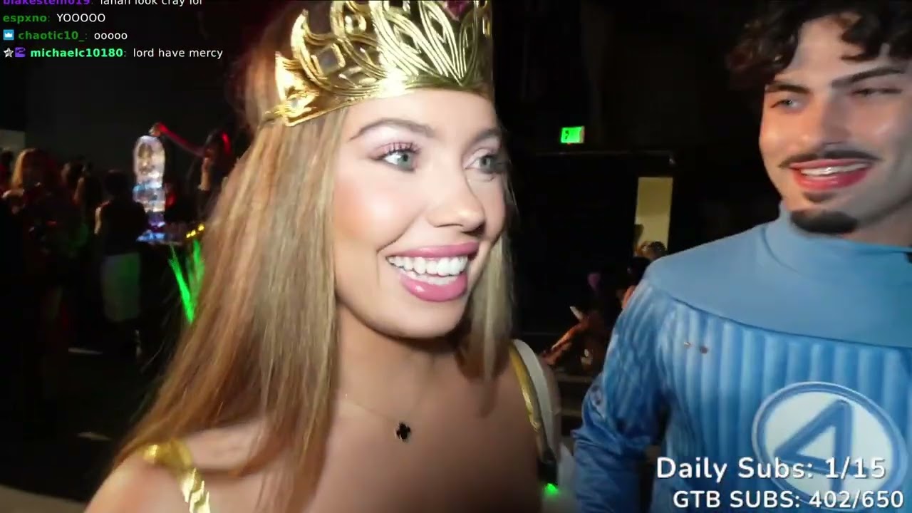 Braeden & Lanah LA Halloween Party