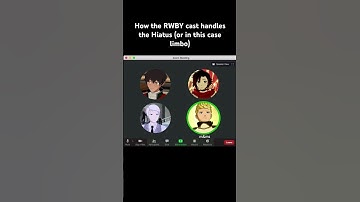 How the RWBY cast handles the Hiatus (or in this case limbo) #rwby #rubyrose #oscarpine