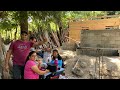 🔴 Compartiendo un rico almuerzo con los trabajadores de la construcción 🏠