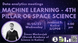 DAM: Machine learning - 4th pillar of space science