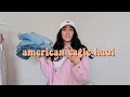 AMERICAN EAGLE + AERIE TRY ON HAUL | SHORTS, JEANS, TANKS + MORE