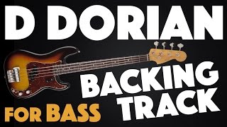 D Dorian Backing Track For Bass chords