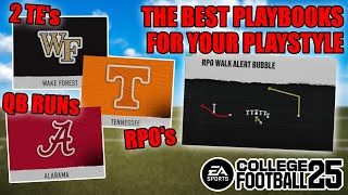 Famous The BEST Playbooks for Your Play Style - College Football 25 Wealth