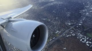 BEAUTIFUL Golden Afternoon Landing | United 777-300ER | San Francisco SFO