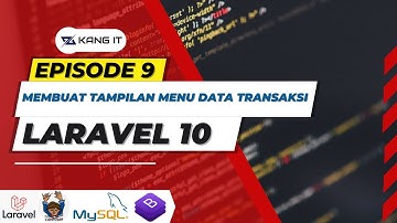 MEMBUAT SISTEM KASIR DENGAN LARAVEL 10 - MEMBUAT TAMPILAN TRANSAKSI