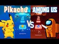 Pikachu vs Among us | Tiles Hop Edm RUSH! | TRZ