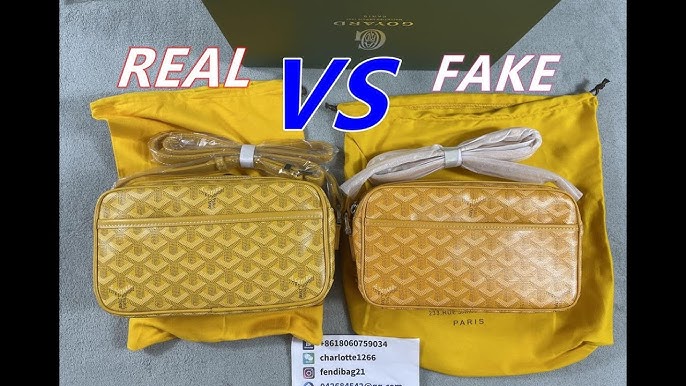 Counterfeit: How to recognize fake Goyard bag? - Malle2luxe