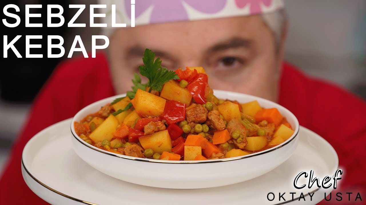 SEBZELİ KEBAP ❗Nasıl Yapılır l Oktay Usta