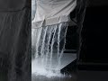 When its raining the slide awning fills up with water.