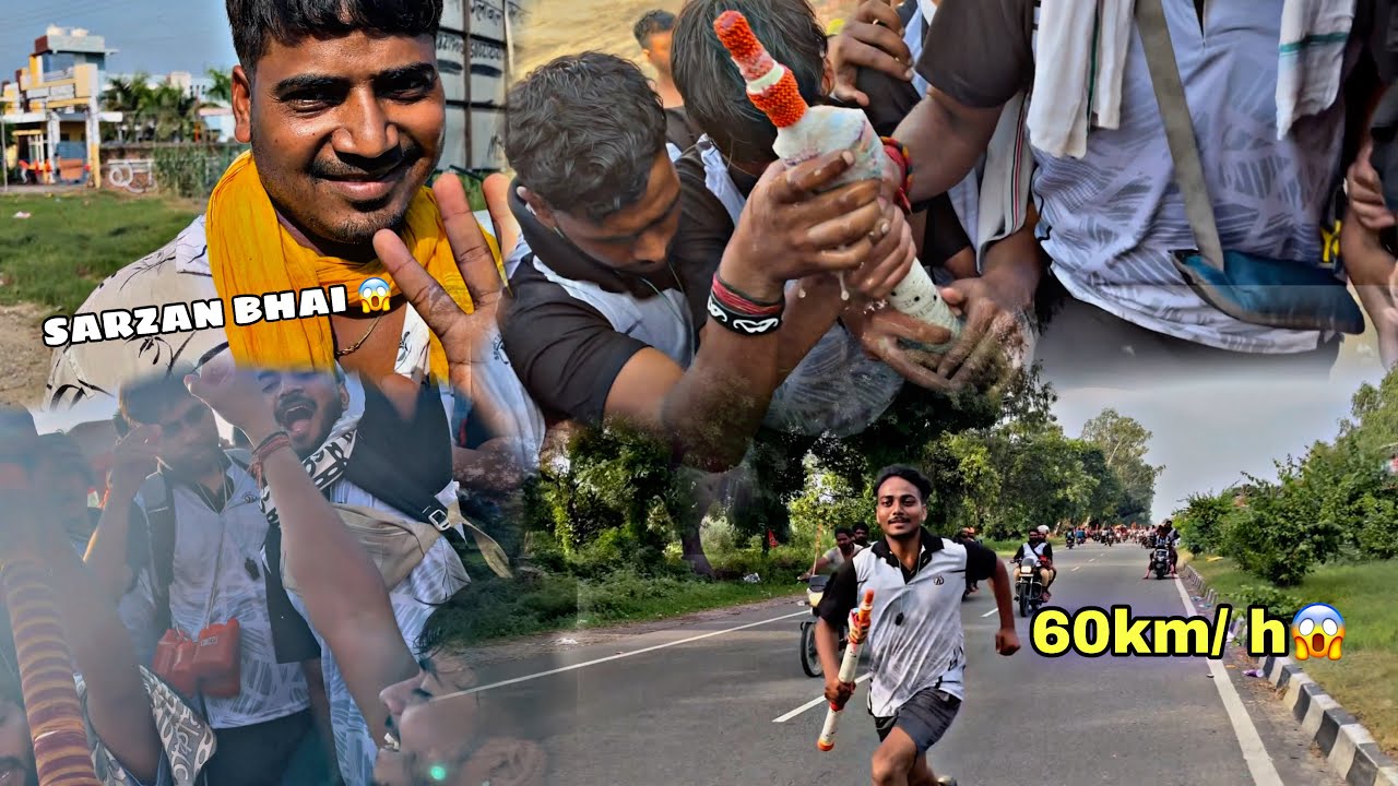 Dj Sarzen bhaiya se mile😱haridwar to basant gaon PART 2 NON STOP 🔱❤️#kawadyatra #dakkawad #djsarzen