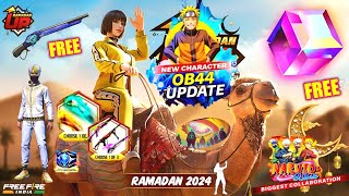 Ramadan Event Free Rewards 2024 🥳😱 | Ob44 Update Anime Collab | FF New Event | FreeFire New Event