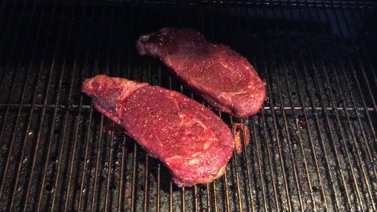 How To Reverse Sear Ribeye Steak On My GMG Pellet Grill - YouTube