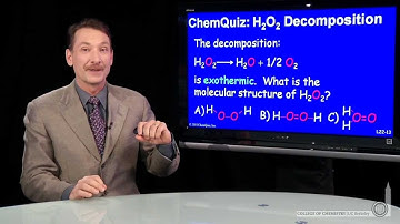 H2O2 Decomposition  (Quiz)
