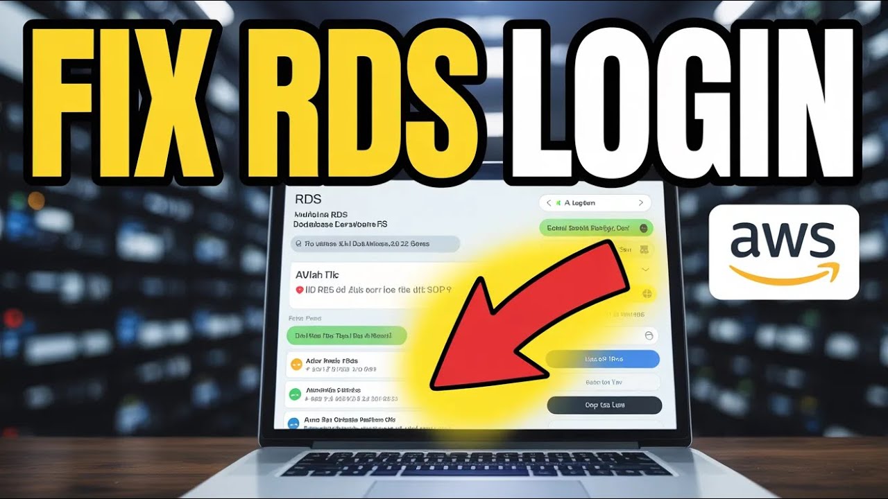 How to Fix Amazon RDS Login Issues – IAM and Access Errors - YouTube