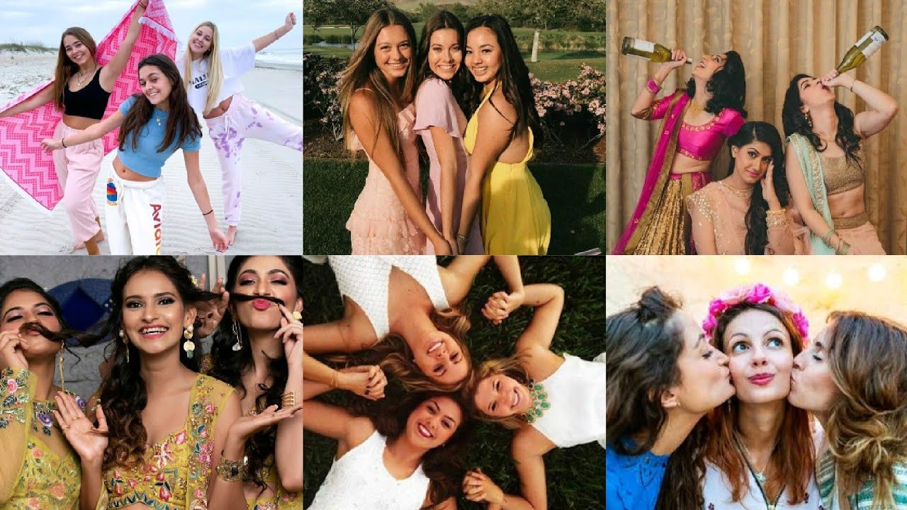 Three best friends! | Friend pictures poses, Friend photoshoot, Sisters  photoshoot poses