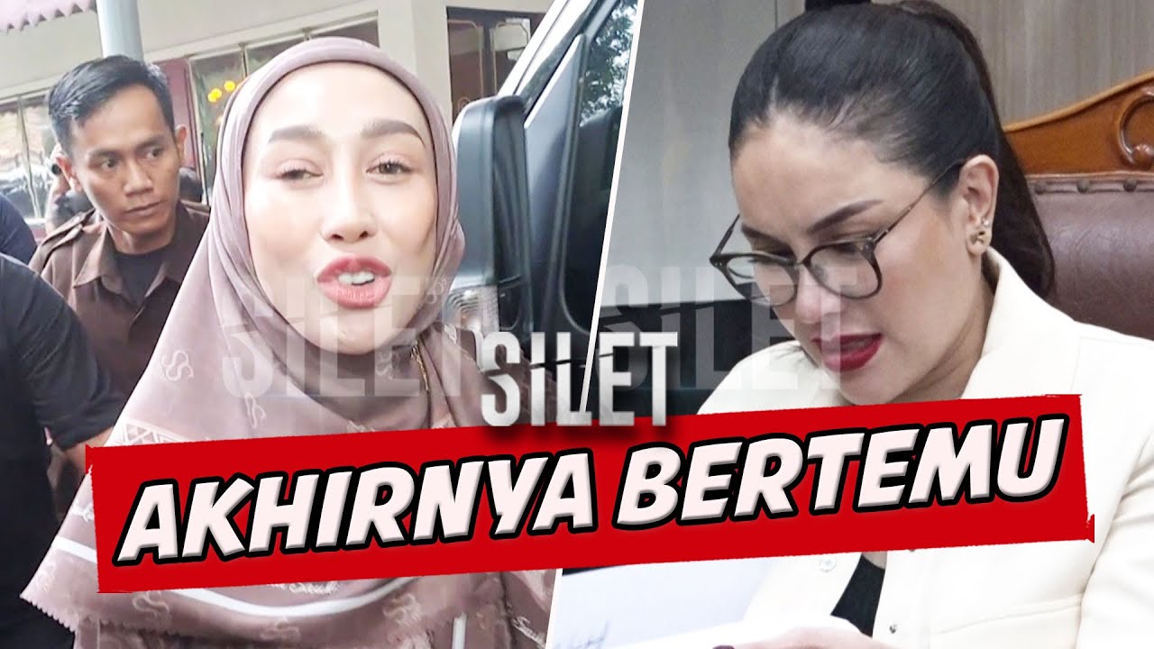 Reza Gladys Akhirnya Datang Ke Persidangan dan Bertemu Nikita Mirzani | SILET