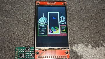 TETRIS GAME STM32 TFT ILI9341 SPI STM32F401