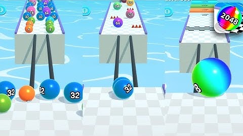Ball Run 2048 Gameplay Walkthrough (Android, ios) Level 382-383