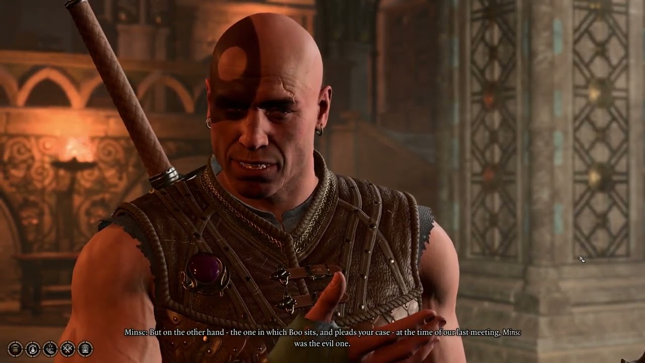 Baldur's Gate 3: Minsc has the Best dialog