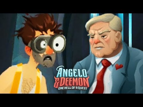 видео: АДСКАЯ ПОЛИТИКА И ПСИХ-ЗАЩИТНИК ► Angelo and Deemon #2