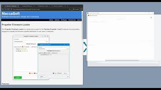 Propeller Firmware Loader by Maccasoft - Quick Demonstration
