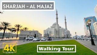 4K Virtual Walking tour through Al Majaz 1, Sharjah  Discover UAE