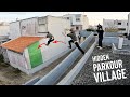 Training with storror in portugals parkour village  parkour vlog ep10 santo andre