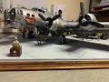 HK MODELS Boeing B-17 Flying Fortress + Camion citerne US + Figurines ICM - 1/48