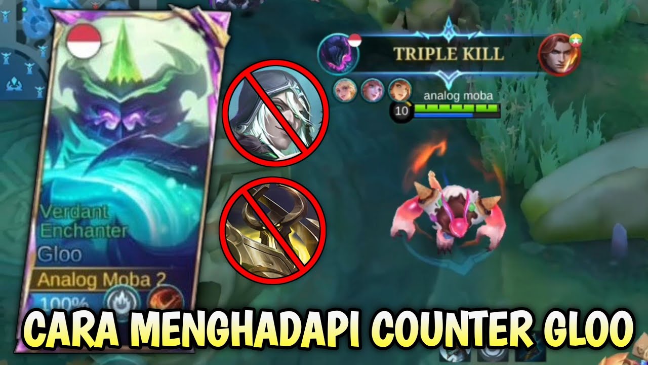 CARA MENGHADAPI COUNTER GLOO..DIJAMIN AMAN TERKENDALI DAN TAK TERKALAHKAN 😅 - TOP GLOBAL GLOO 