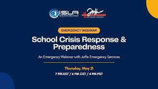 School Crisis Response & Preparedness