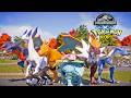 Dinosaur Pokemon Mods in Jurassic World: Charizard, Lugia, Garchomp, Blastoise and more