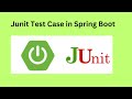 Spring Boot Tutorial | How to create Junit Test Case in Spring Boot