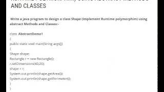 JAVA PROGRAM TO DESIGN A CLASS SHAPE
