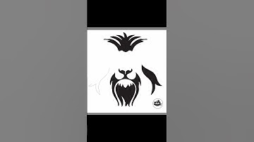 Python Turtle Graphics - 37 ||  Lion || Art by Code #shorts