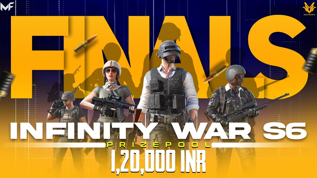 INFINITY WAR SEASON 6 || PRIZE POOL  1,20,000 INR|| FINALS || THANOS PLAYZ