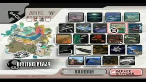 My custom stage selection screen V.1