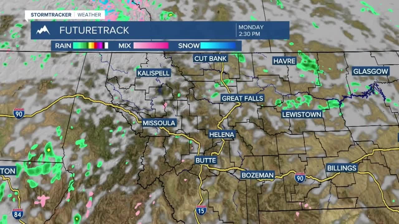 More rain Tuesday for Western Montana - YouTube
