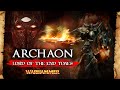 Archaon the everchosen  lord of the apocalypse  the end times  total war warhammer 3 lore