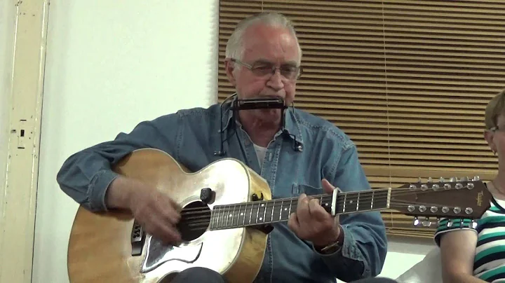 Liam Magee singing Song to Woody by Bob Dylan @ Jo...
