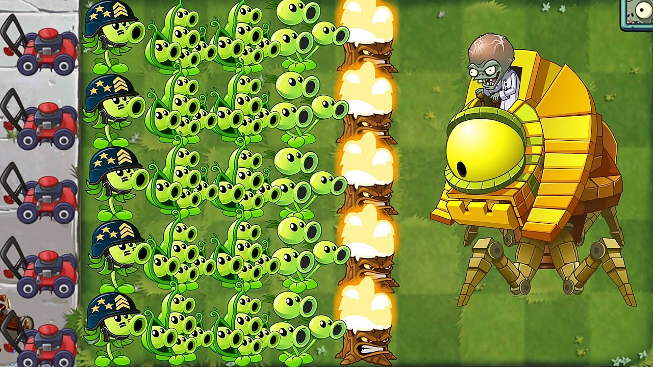 PvZ2 Arena Week 407, ALL PEA Tournament  vs ZOMBOSS : Gameplay 2025