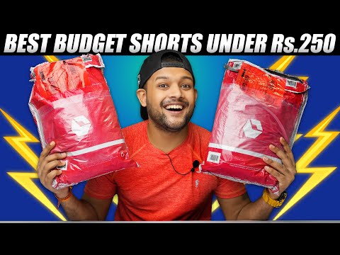 Unboxing: Best Budget Summer Shorts Under 300 for Men 🔥 Shorts Haul Review