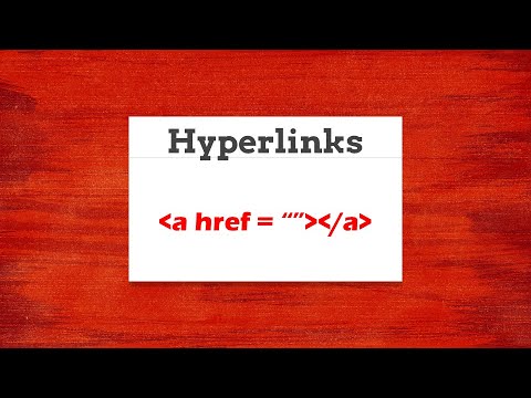 #5 How to create Hyperlinks in HTML | mailto hyperlinks | Image Hyperlinks | Easy Web Development