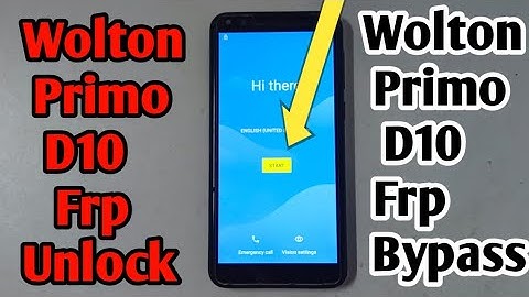 How To Walton Primo D10 Frp Bypass/ Walton Primo D10 Google Account Remove (Uzzol Technology)