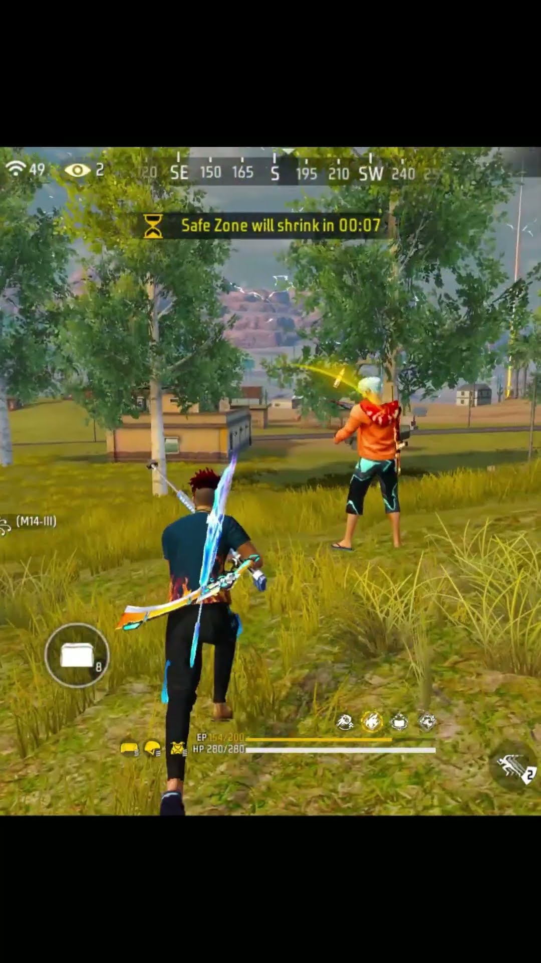 I FOUND MY SUBSCRIBER IN SNIPER CHALLENGE #shorts