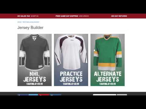 hockey jersey builder