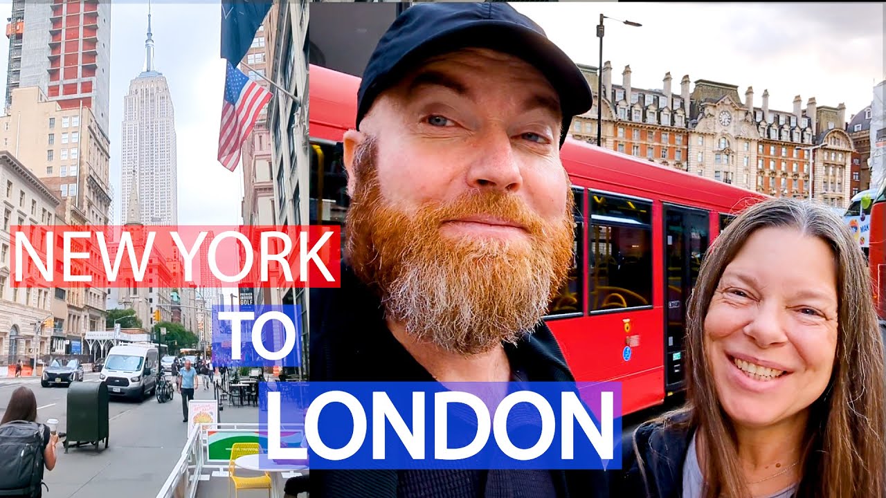 New York 🇺🇸 to London 🇬🇧 | American's first time in London