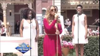 Mariah Carey with Kelly and Michael interview + Vision of Love and Infinity live performance