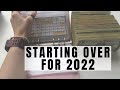 HOW MUCH IN MONEY BINDERS | TAKING IT ALL OUT | COUNTING BILLS | STARTING FRESH FOR 2022
