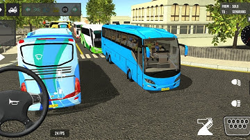 euro coach bus simulator 😱🚎 | new coach bus simulator part -10 Android gameplay 